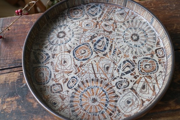 BACA(バッカ)ラウンドプレートL