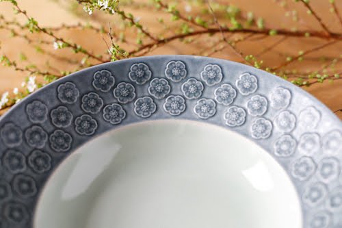 Azur (アズール グリーン) 深皿21.5cm