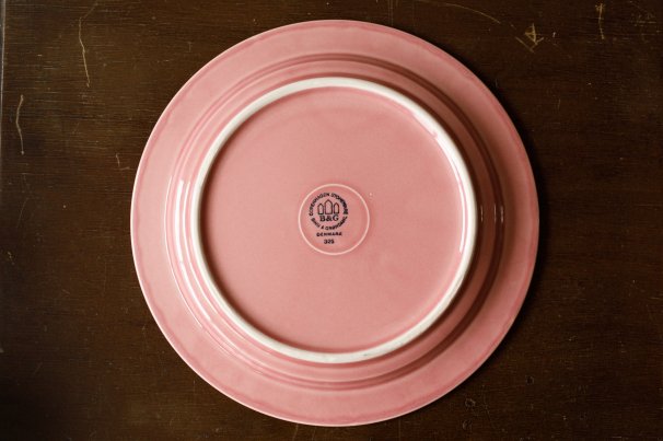 クイストゴー Cordial Palet(コーディアル パレット)ピンク 24cm ディナープレート