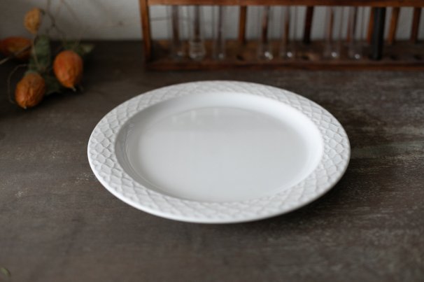 クイストゴー Cordial Palet(コーディアル パレット)ホワイト 23.5cm プレート