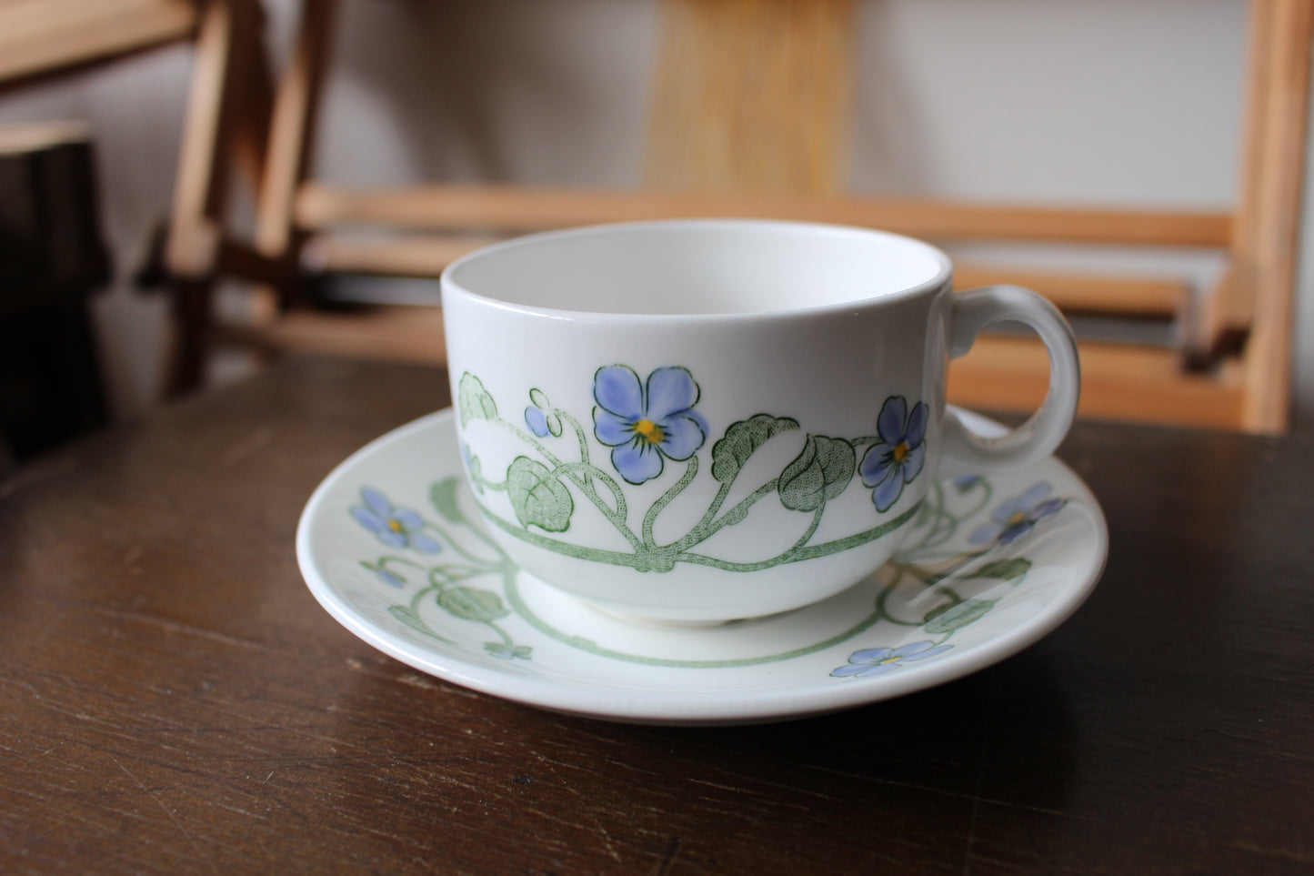 グスタフスベリ/GUSTAVSBERG ヴィオラ/Viol カップ&ソーサー②