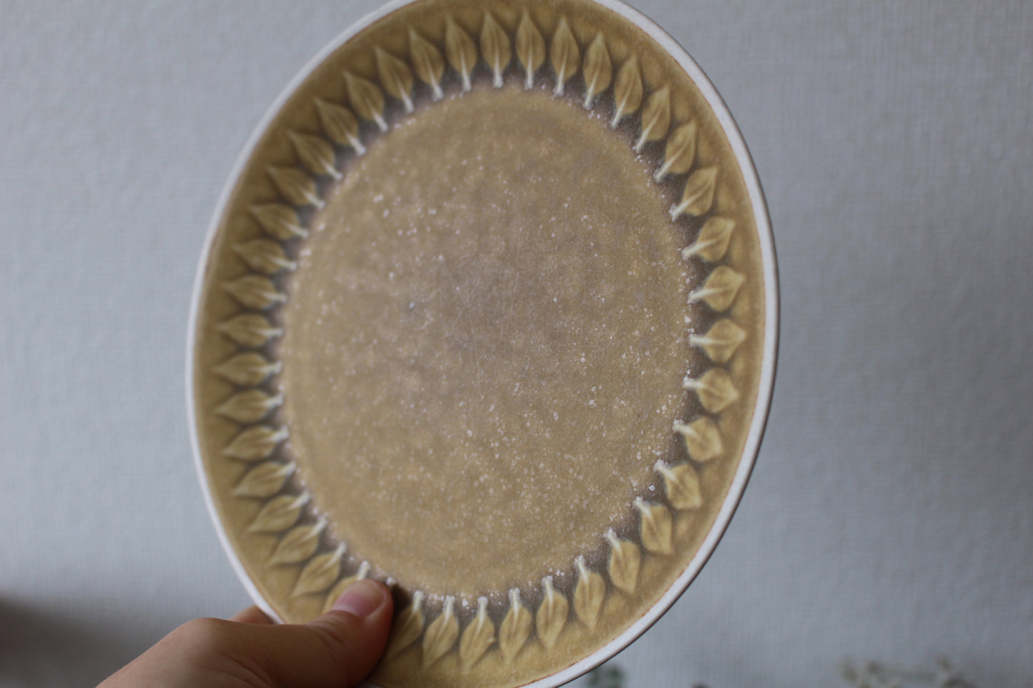 クイストゴー・レリーフ (Quistgaard Relief) トリオ/ティーカップ&ソーサー&ケーキプレート