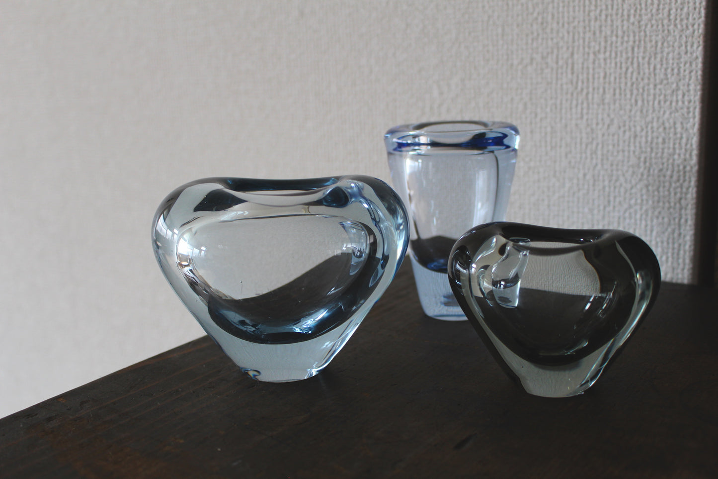Holmgaard/ホルムガード フラワーベース・花瓶 ハートM ブルー