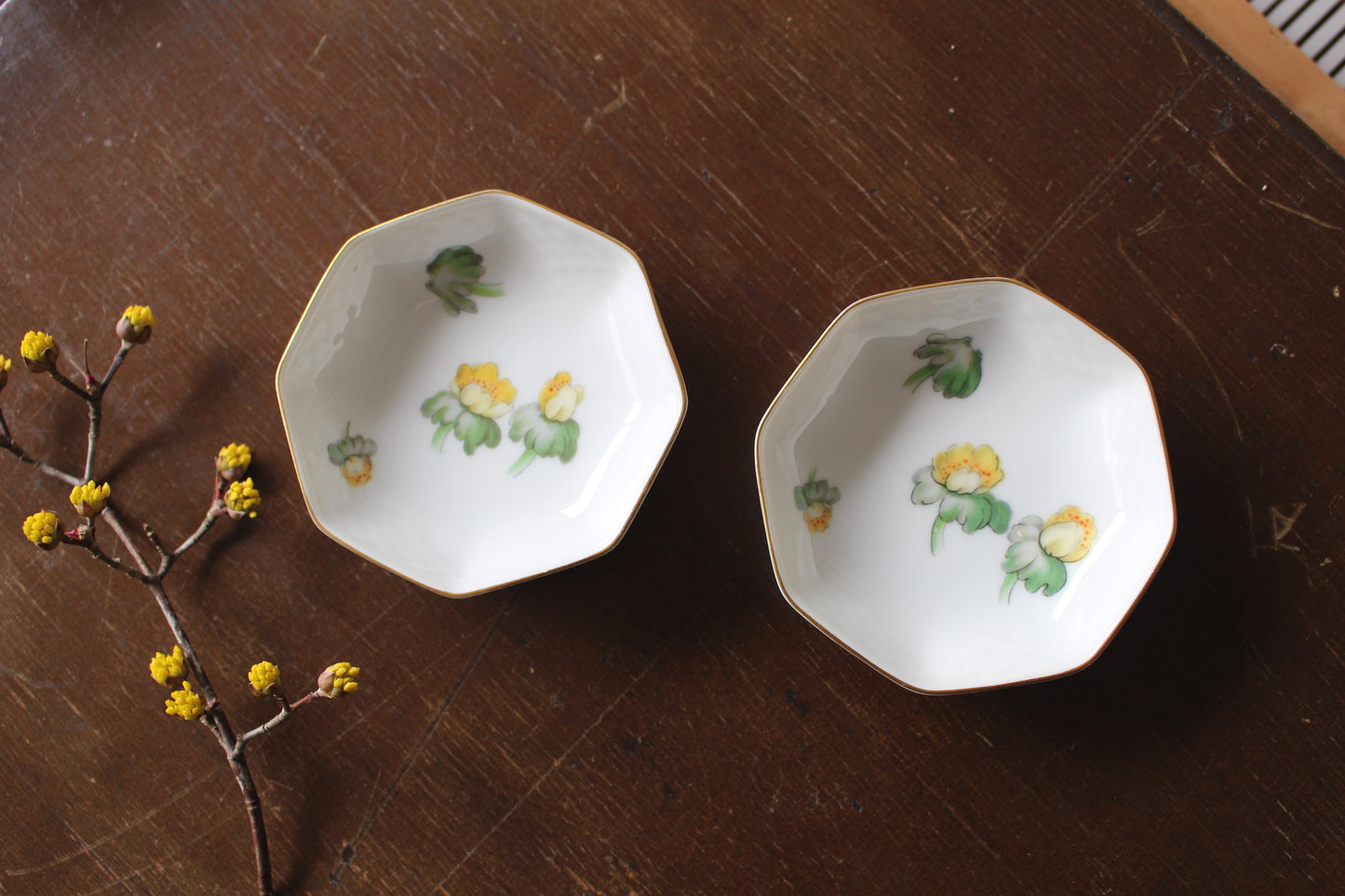 B&G エランティス 八角小皿 2枚セット