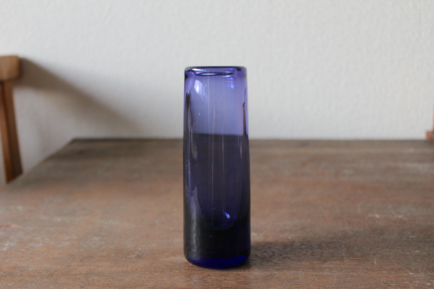 ホルムガード/ Holmegaard ヴィンテージガラスフラワーベース・花瓶 パープル 小