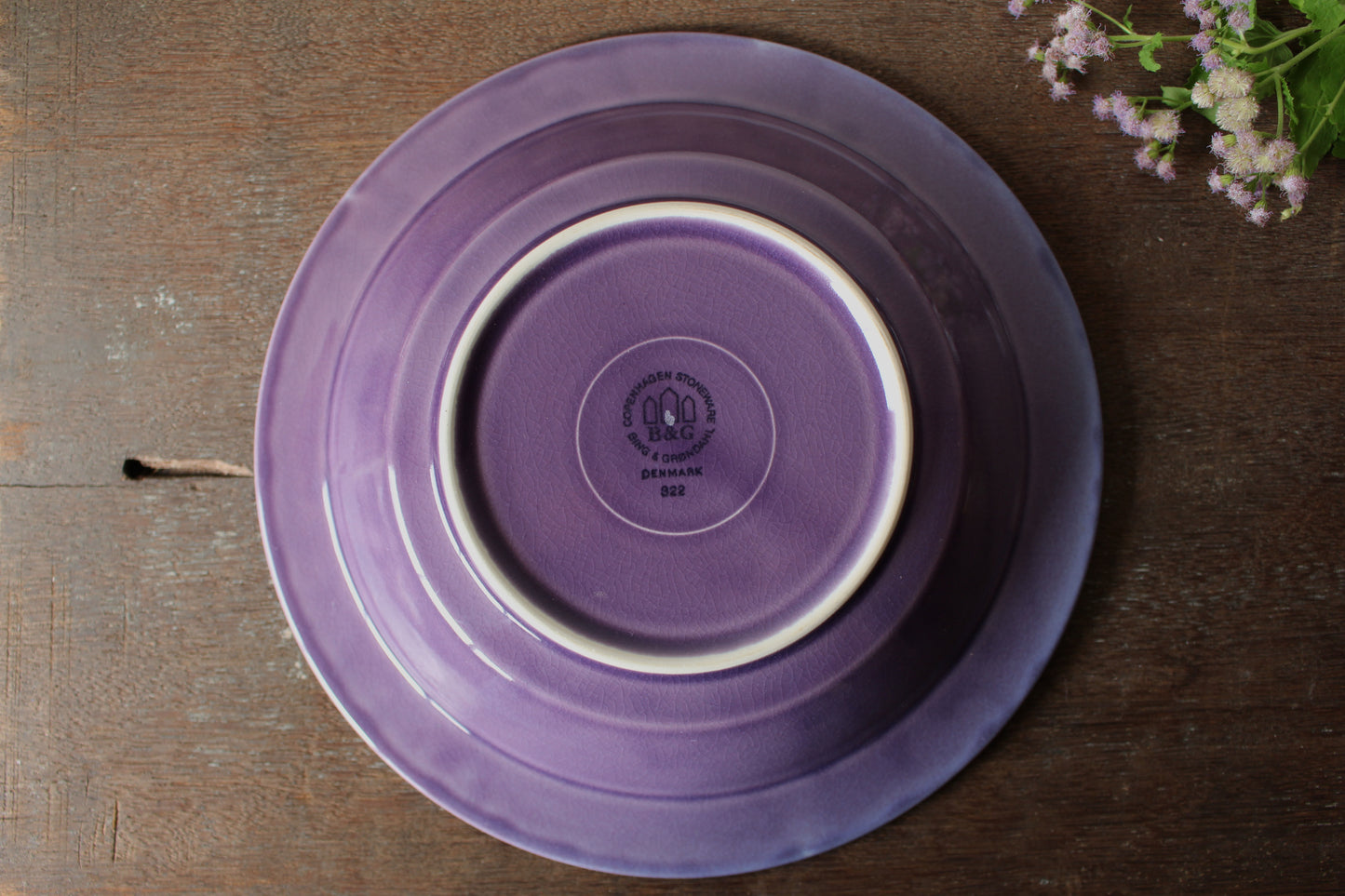 クイストゴー Cordial Palet(コーディアル パレット)パープル 深皿・スープボウル 21.5cm