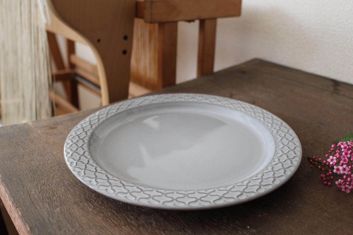 Quistgaard クイストゴー Cordial(コーディアル )グレー 24cm ディナープレート②