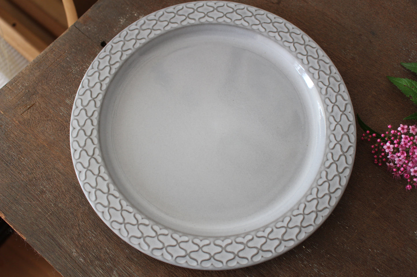 Quistgaard クイストゴー Cordial(コーディアル )グレー 24cm ディナープレート②
