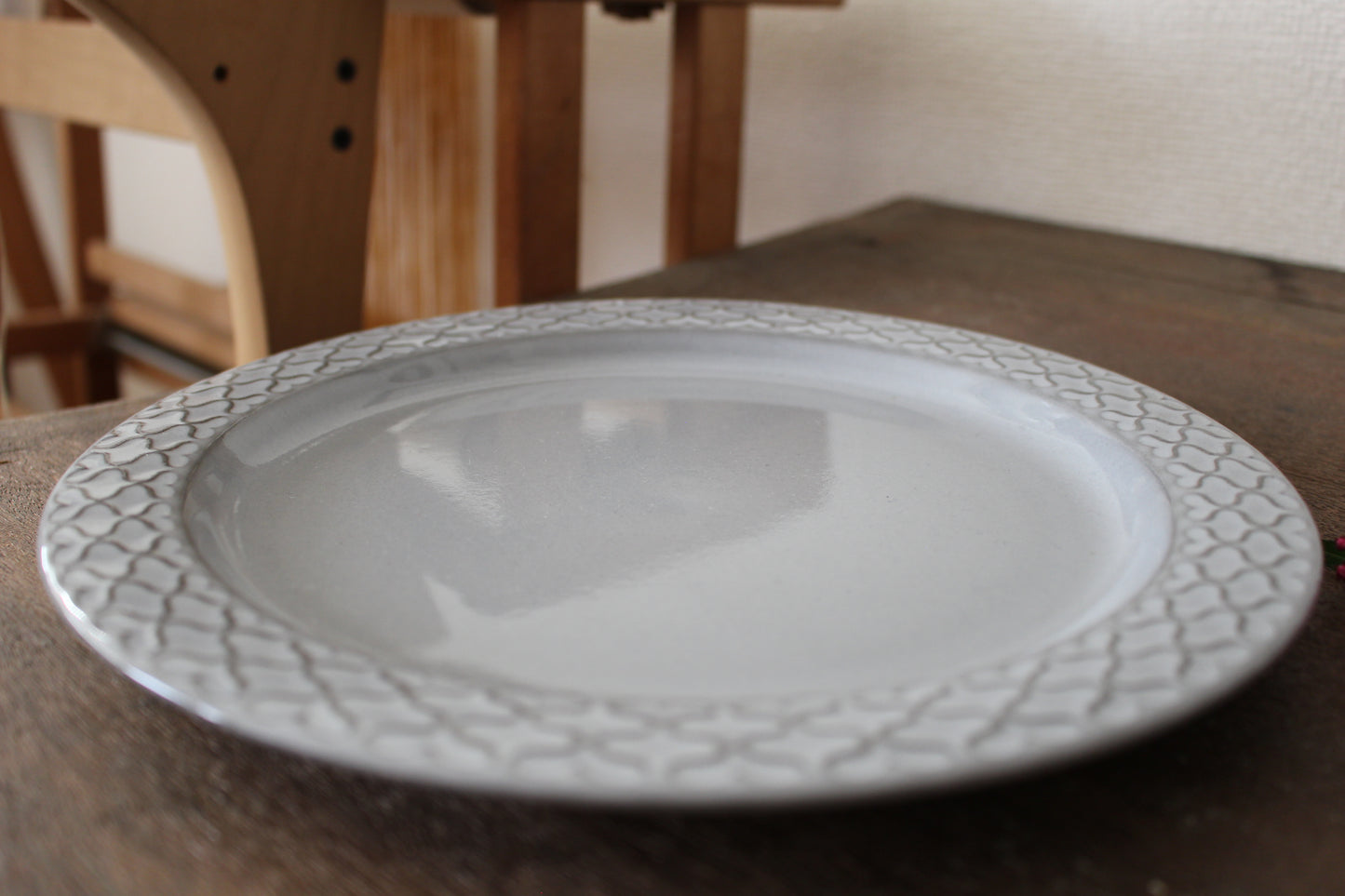 Quistgaard クイストゴー Cordial(コーディアル )グレー 24cm ディナープレート②