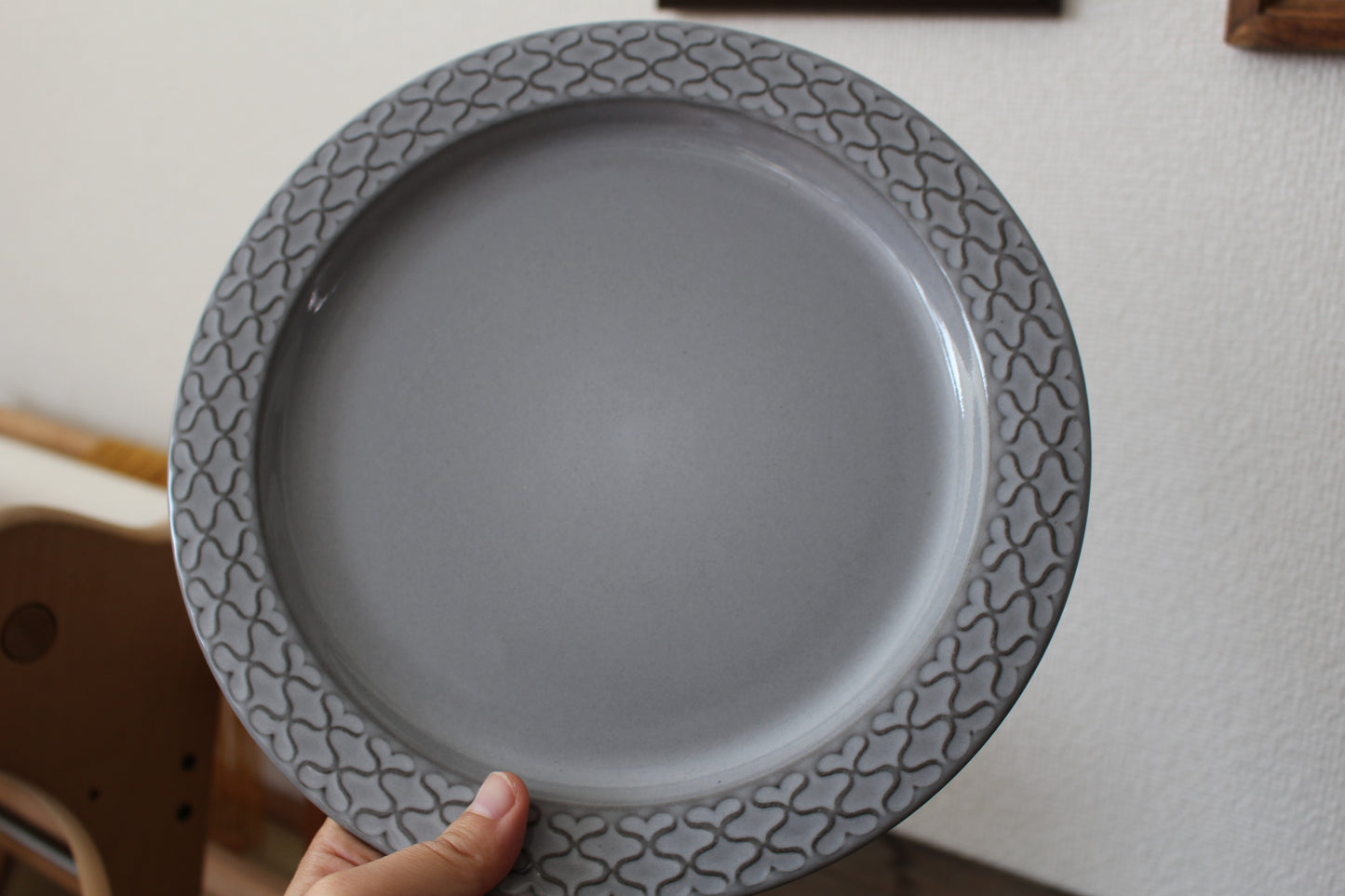 Quistgaard クイストゴー Cordial(コーディアル )グレー 24cm ディナープレート②