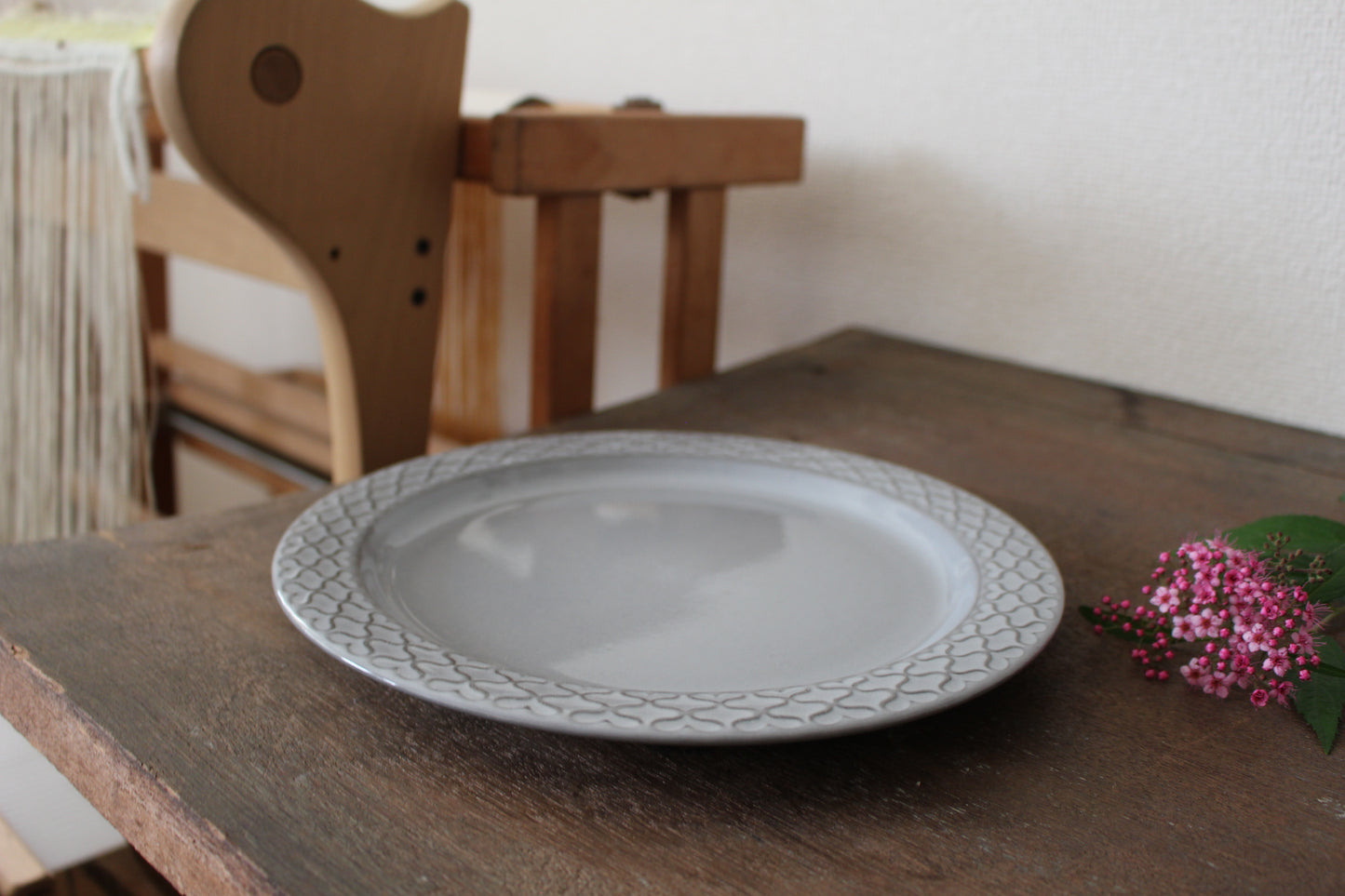 Quistgaard クイストゴー Cordial(コーディアル )グレー 24cm ディナープレート②