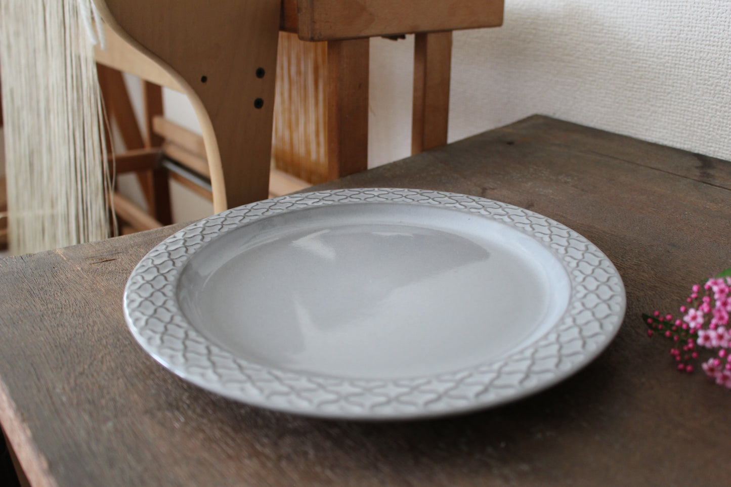 Quistgaard クイストゴー Cordial(コーディアル )グレー 24cm ディナープレート②