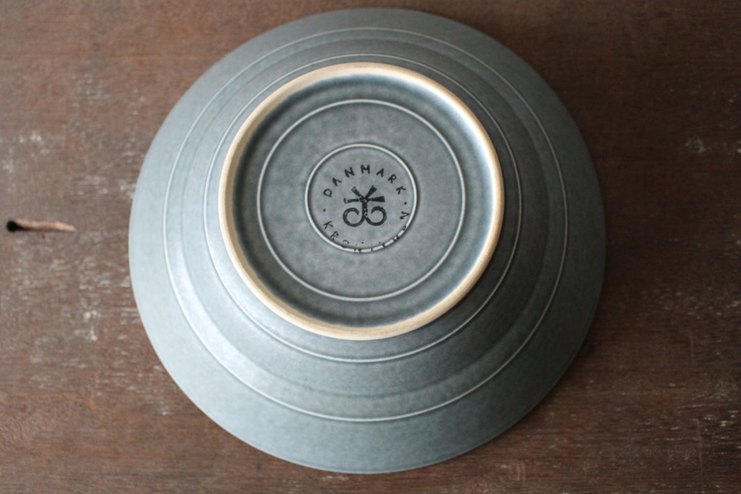 Quistgaard/クイストゴー Azur /アズール グリーン 深皿・スーププレート 21.5cm ①