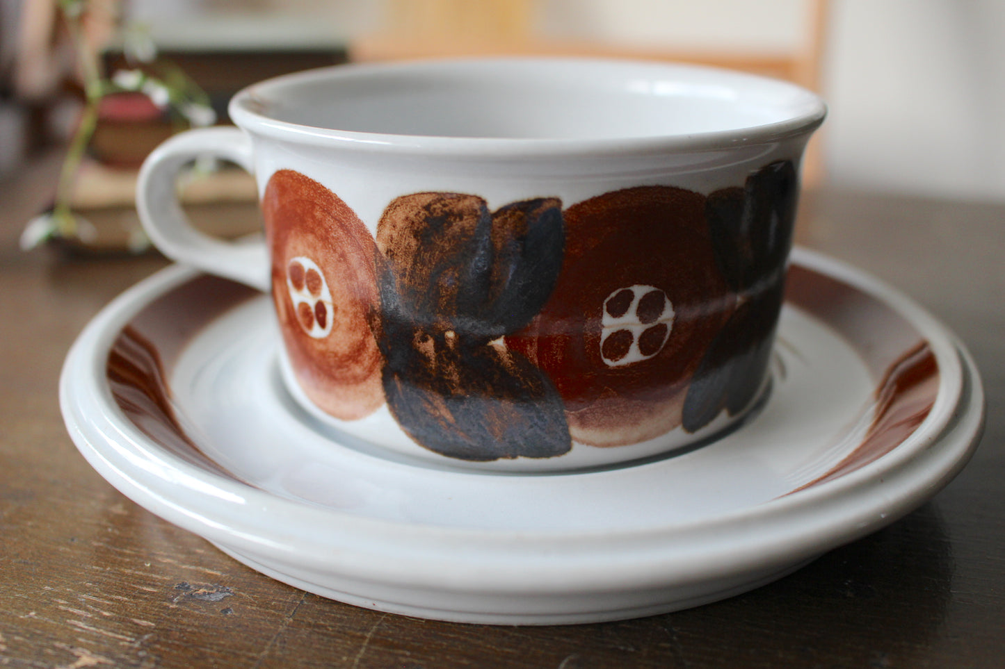 ARABIA(アラビア)Rosmarin(ロスマリン)ティーカップ&ソーサー ②