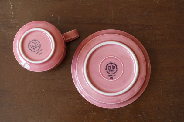 クイストゴー Cordial Palet（コーディアル パレット）ピンク カップ＆ソーサー ②