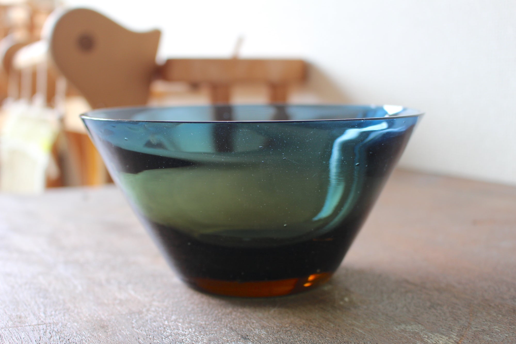 美品】スウェーデンpukeberg プーケベリ社ガラスボール