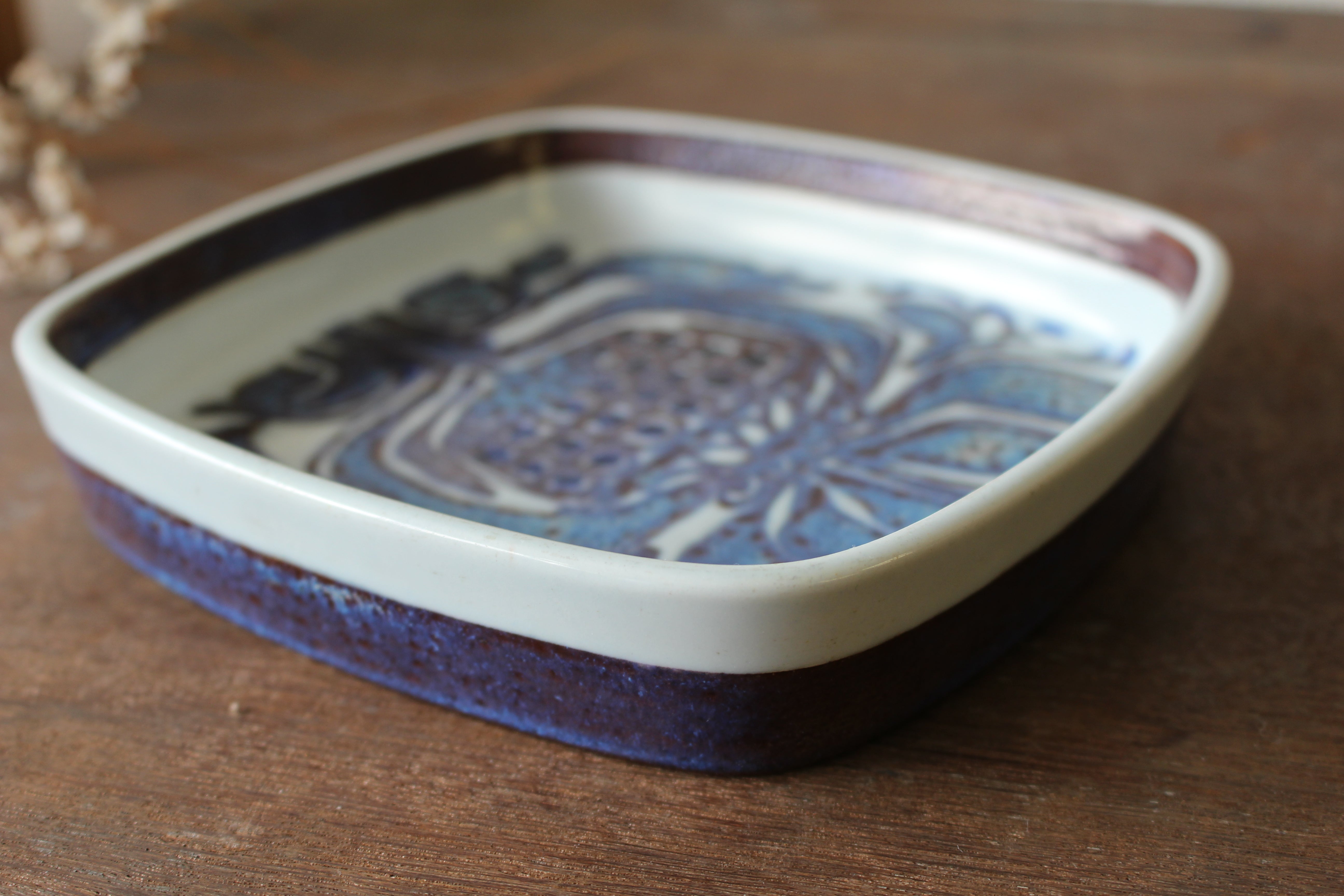 ロイヤルコペンハーゲン　テネラ　角皿 ロイヤルコペンハーゲン テネラ 角皿 ヴィンテージ