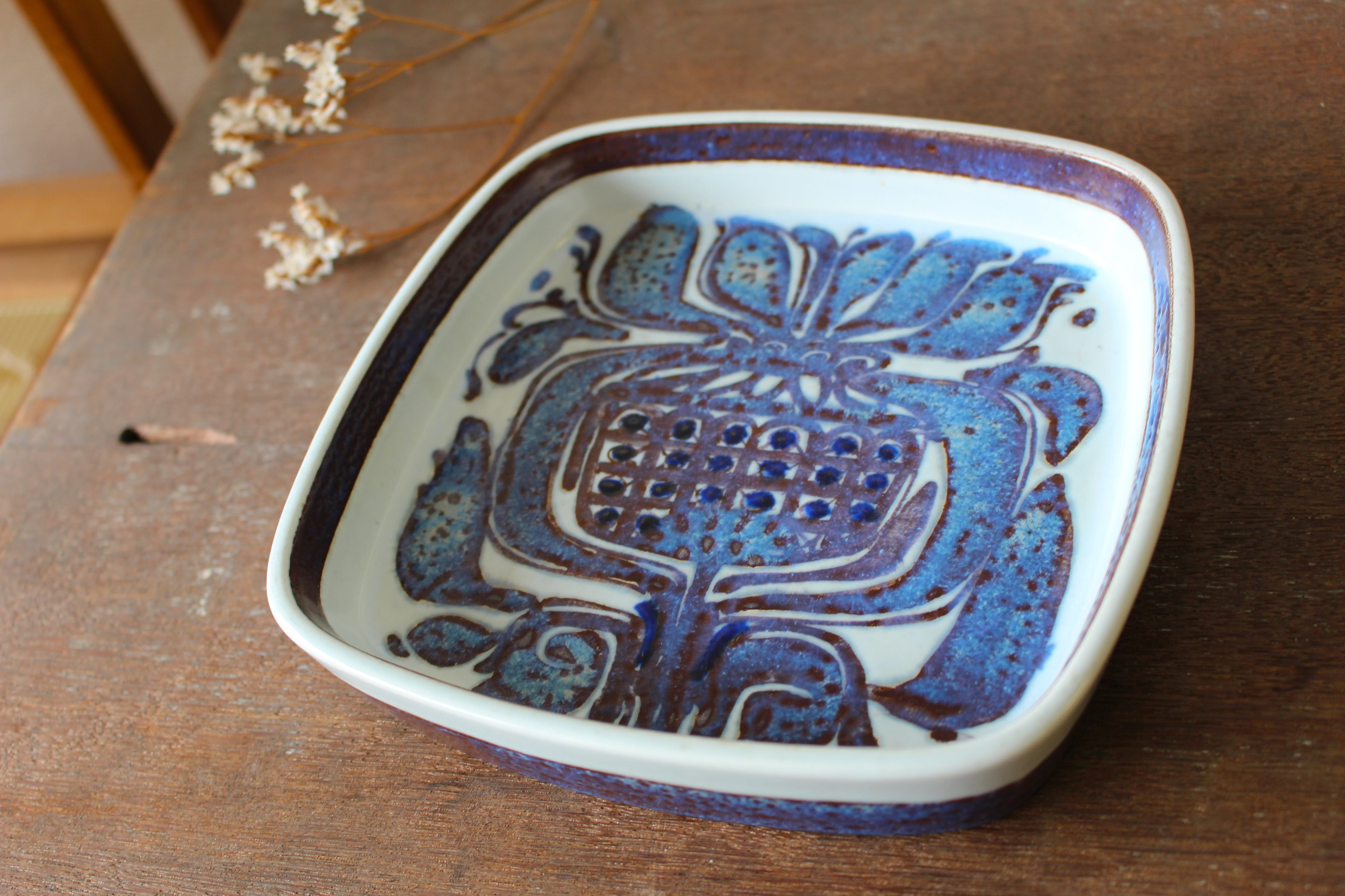 ロイヤルコペンハーゲン　ビンテージ・テネラ深皿美品です！ ロイヤルコペンハーゲン ＊テネラ・プレート深皿＊ヴィンテージ