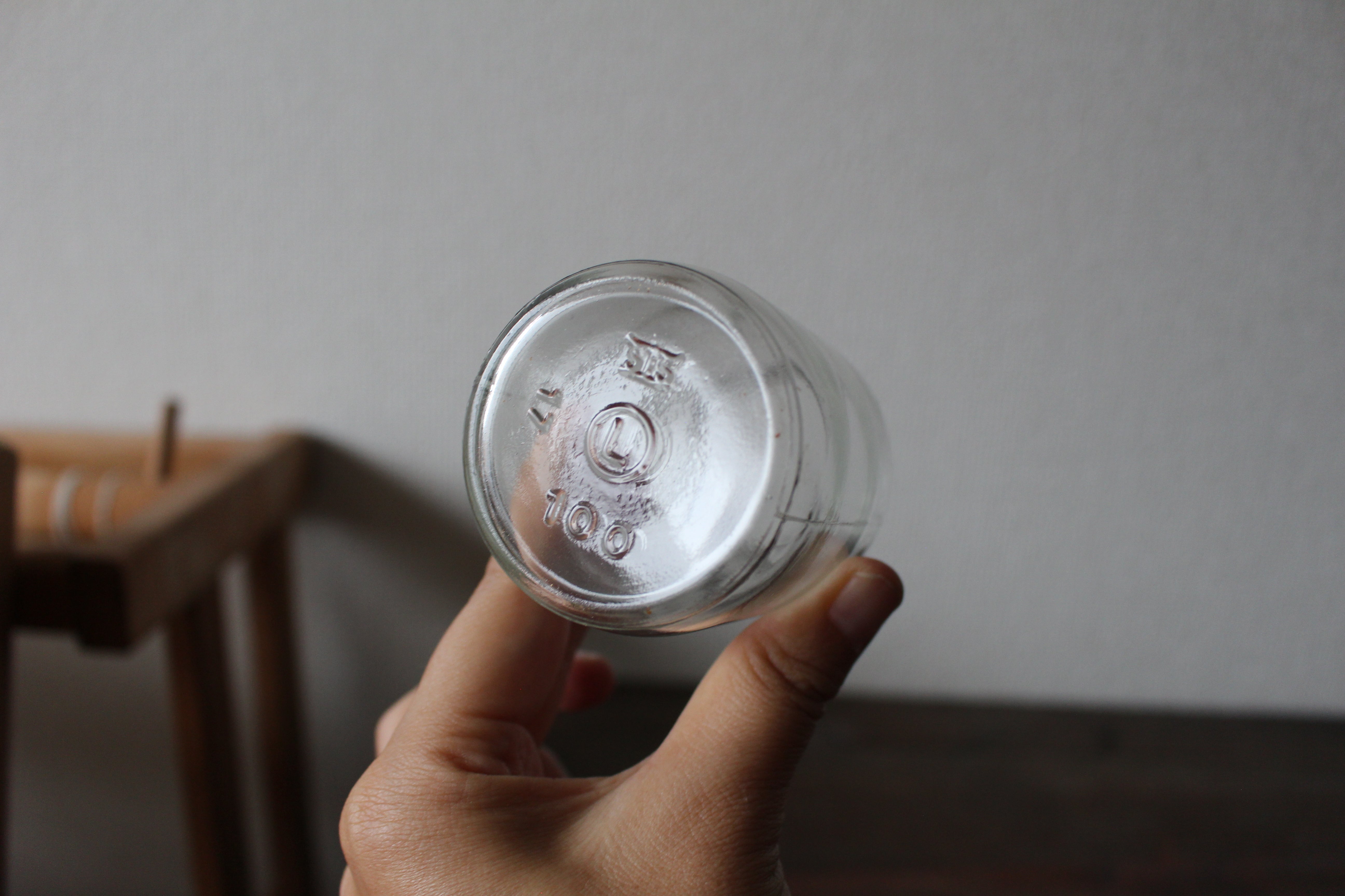 デンマーク製 チーク材 Digsmed スパイスラック&ガラスジャー6セット