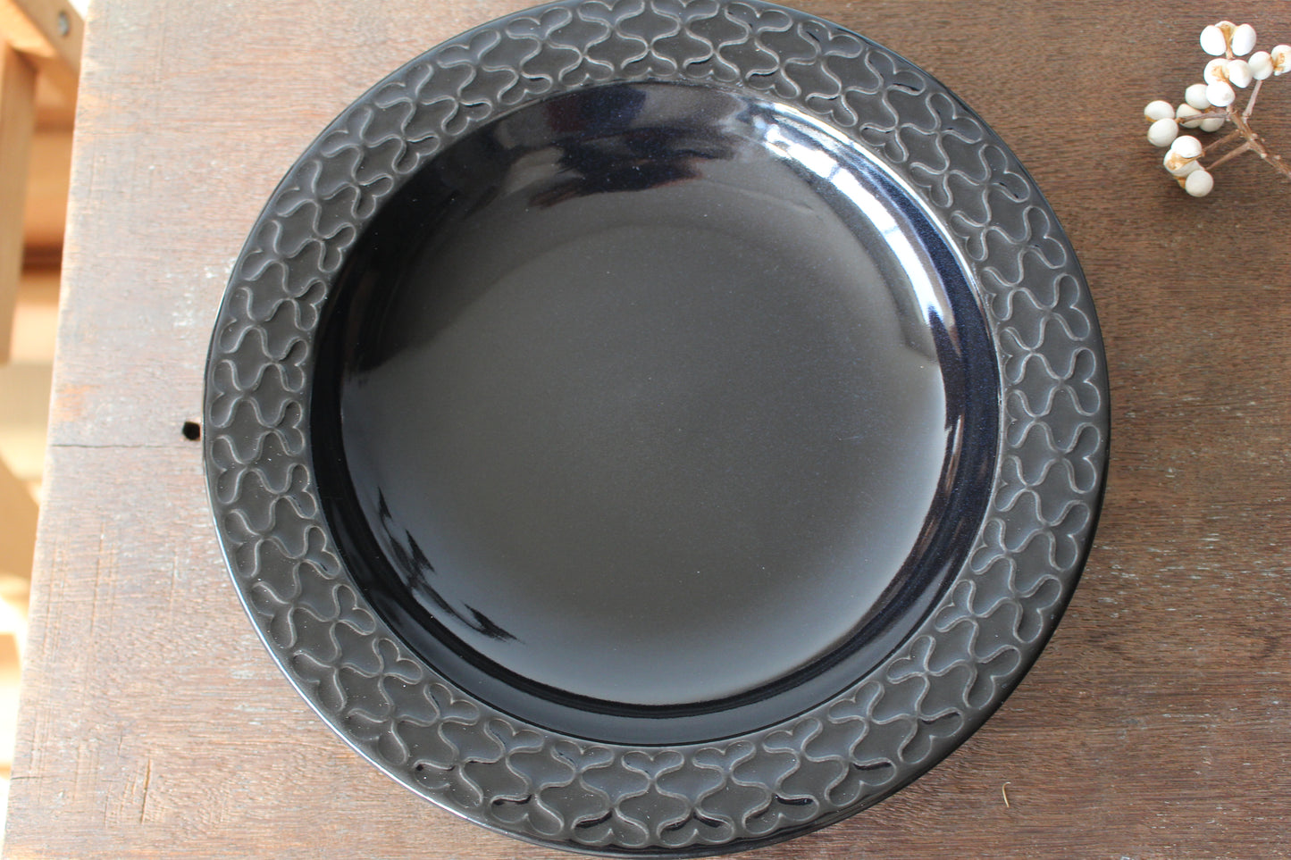 クイストゴー　Cordial Palet（コーディアル　パレット）ブラック　深皿・スープボウル　21.5cm