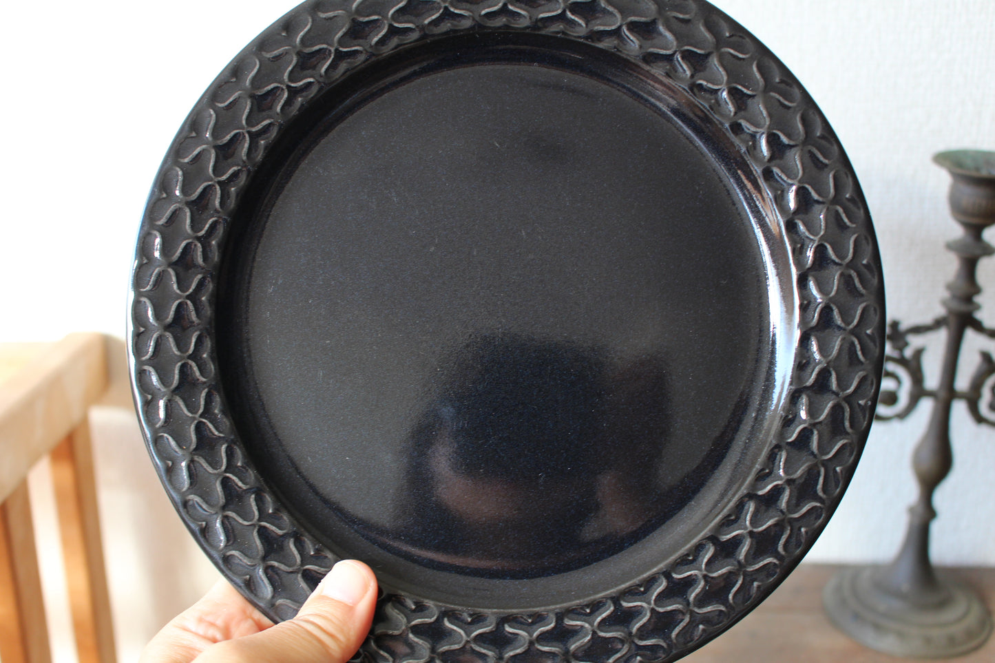 クイストゴー　Cordial Palet（コーディアル　パレット）ブラック　プレート　21cm