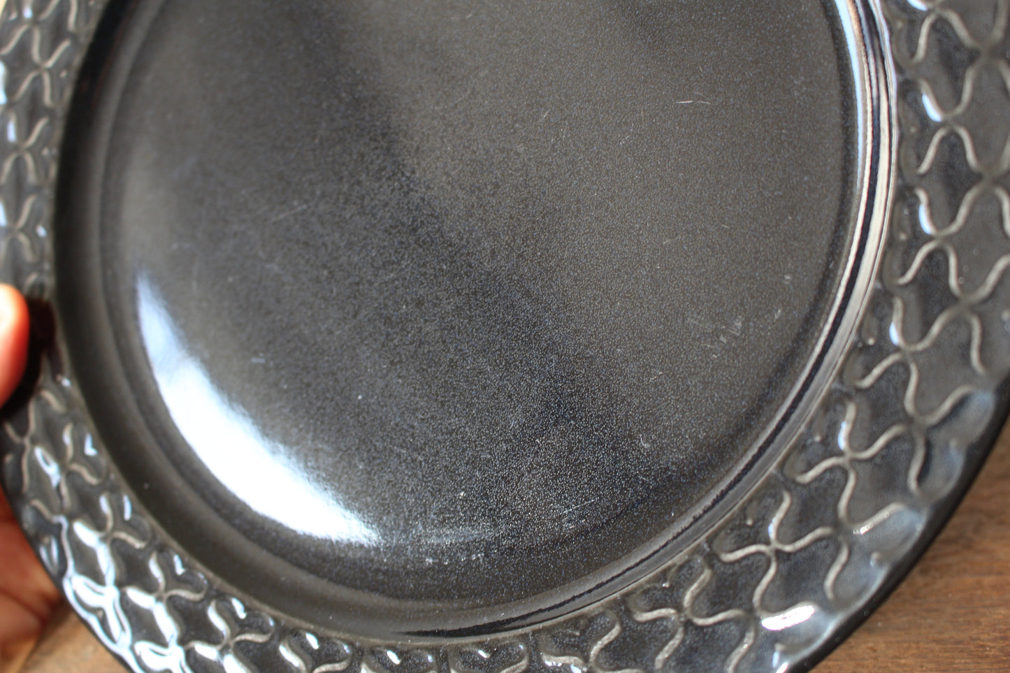 クイストゴー　Cordial Palet（コーディアル　パレット）ブラック　プレート　21cm