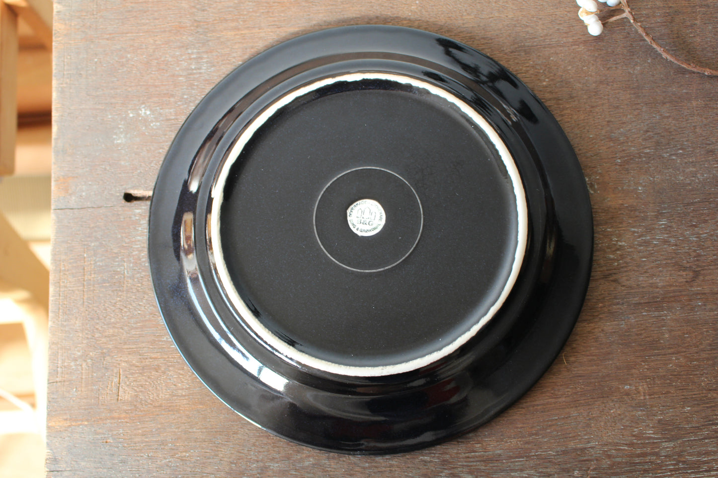 クイストゴー　Cordial Palet（コーディアル　パレット）ブラック　プレート　21cm