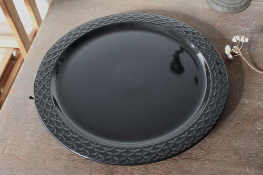 クイストゴー Cordial Palet（コーディアル パレット）ブラック 大皿29cm