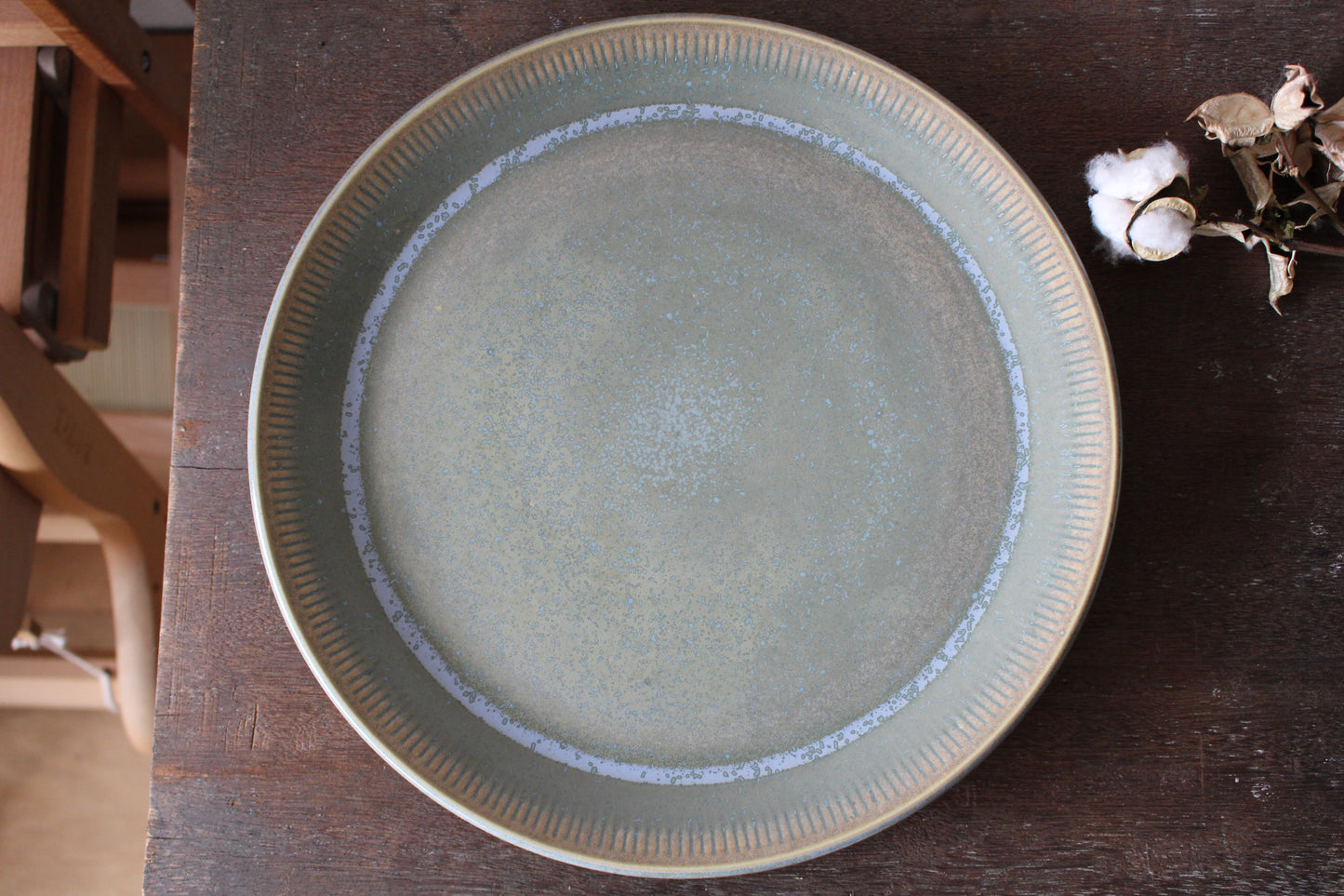 ナブストラップ/Knabstrup ヌゼボー/Nøddebo 大皿29cm