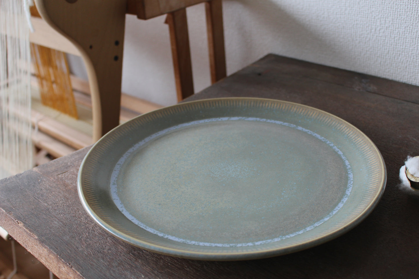 ナブストラップ/Knabstrup ヌゼボー/Nøddebo 大皿29cm