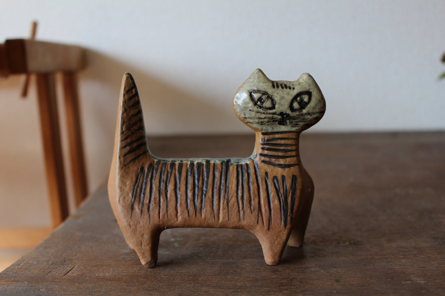 Lisa Larson (リサラーソン) Lilla Zoo katt ネコの置き物