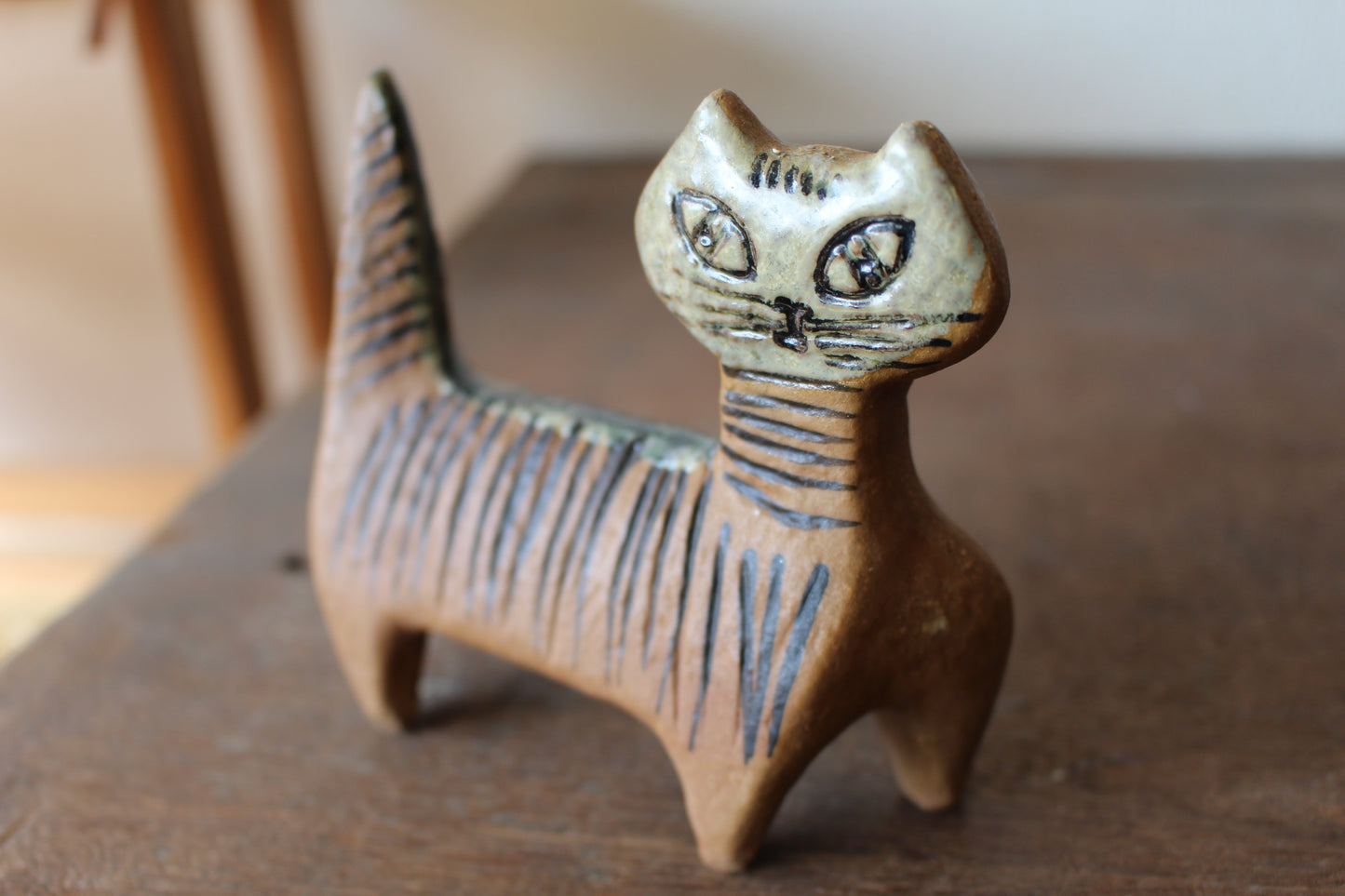 Lisa Larson (リサラーソン) Lilla Zoo katt ネコの置き物