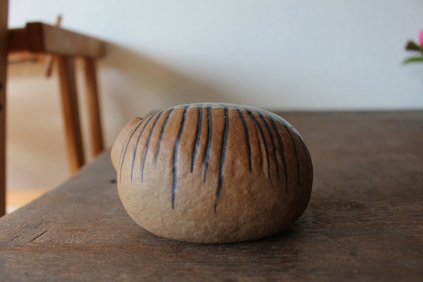 Lisa Larson (リサラーソン) Lilla Zoo katt ネコの置き物　丸まった猫