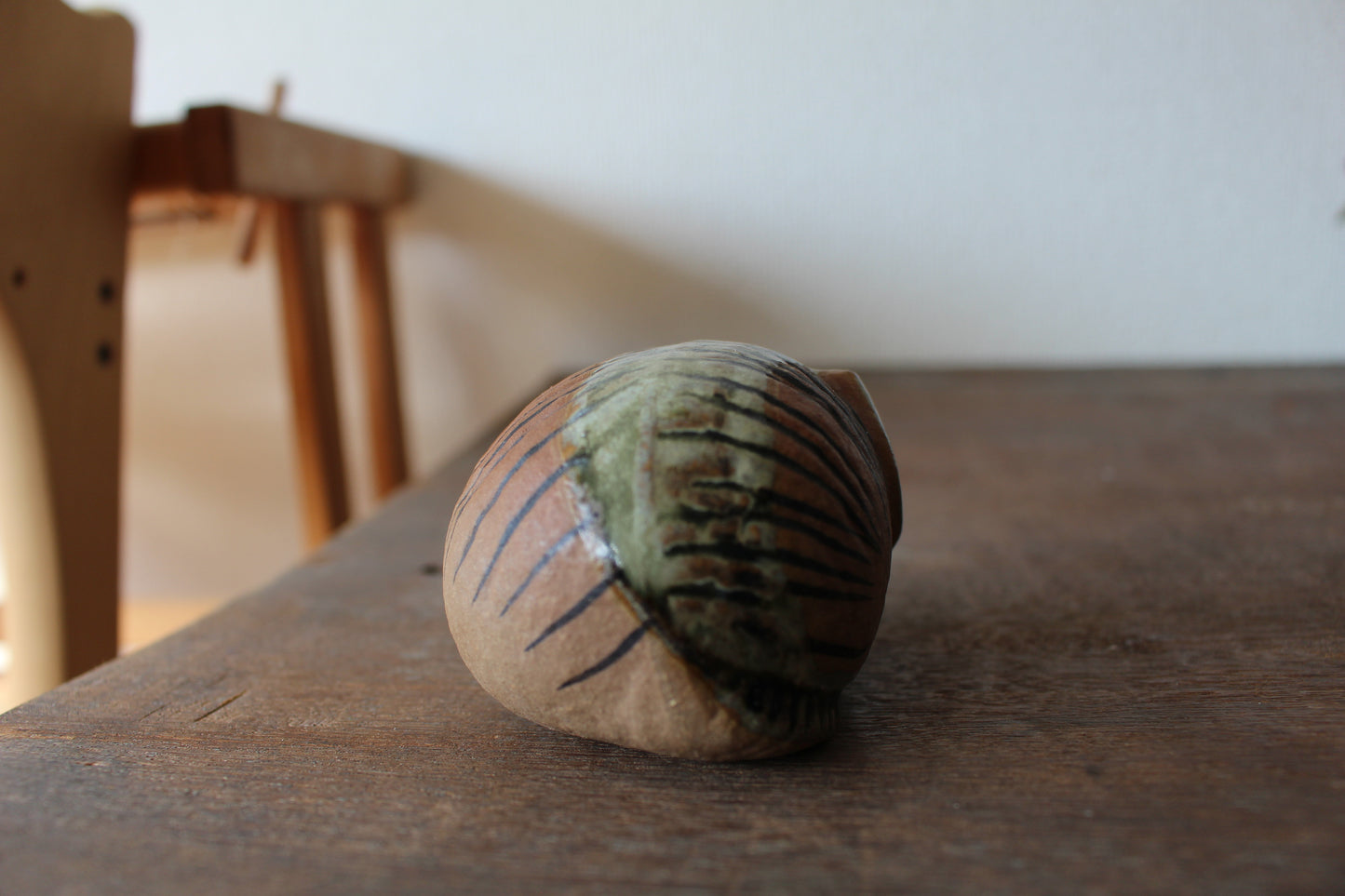 Lisa Larson (リサラーソン) Lilla Zoo katt ネコの置き物　丸まった猫