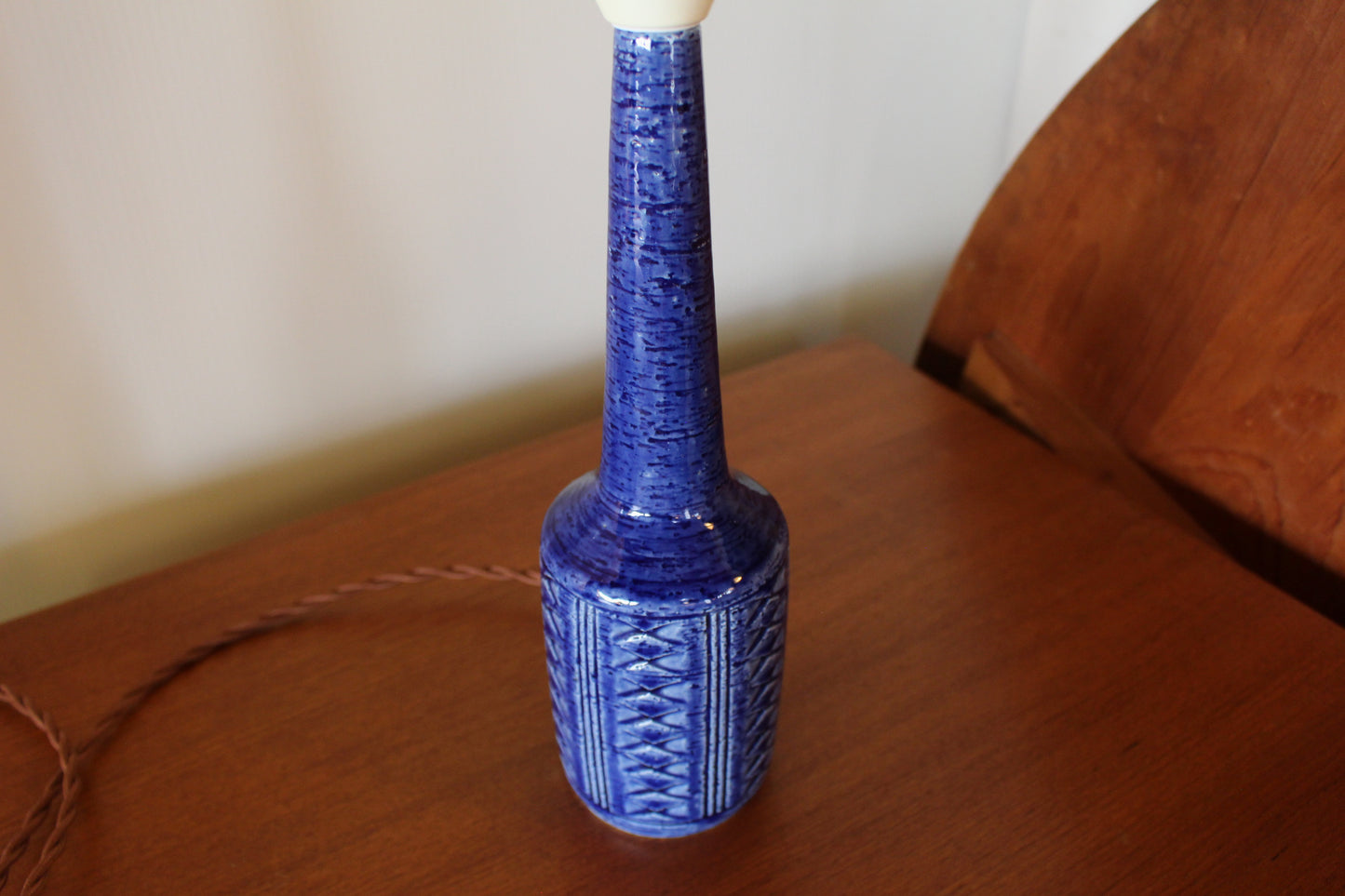 Palshus(パルシュス）ヴィンテージテーブルランプ ブルー