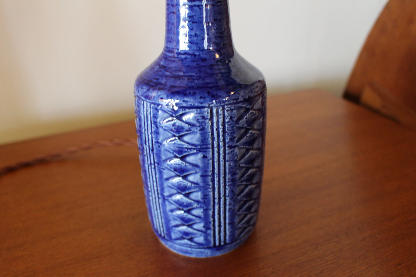 Palshus(パルシュス）ヴィンテージテーブルランプ ブルー