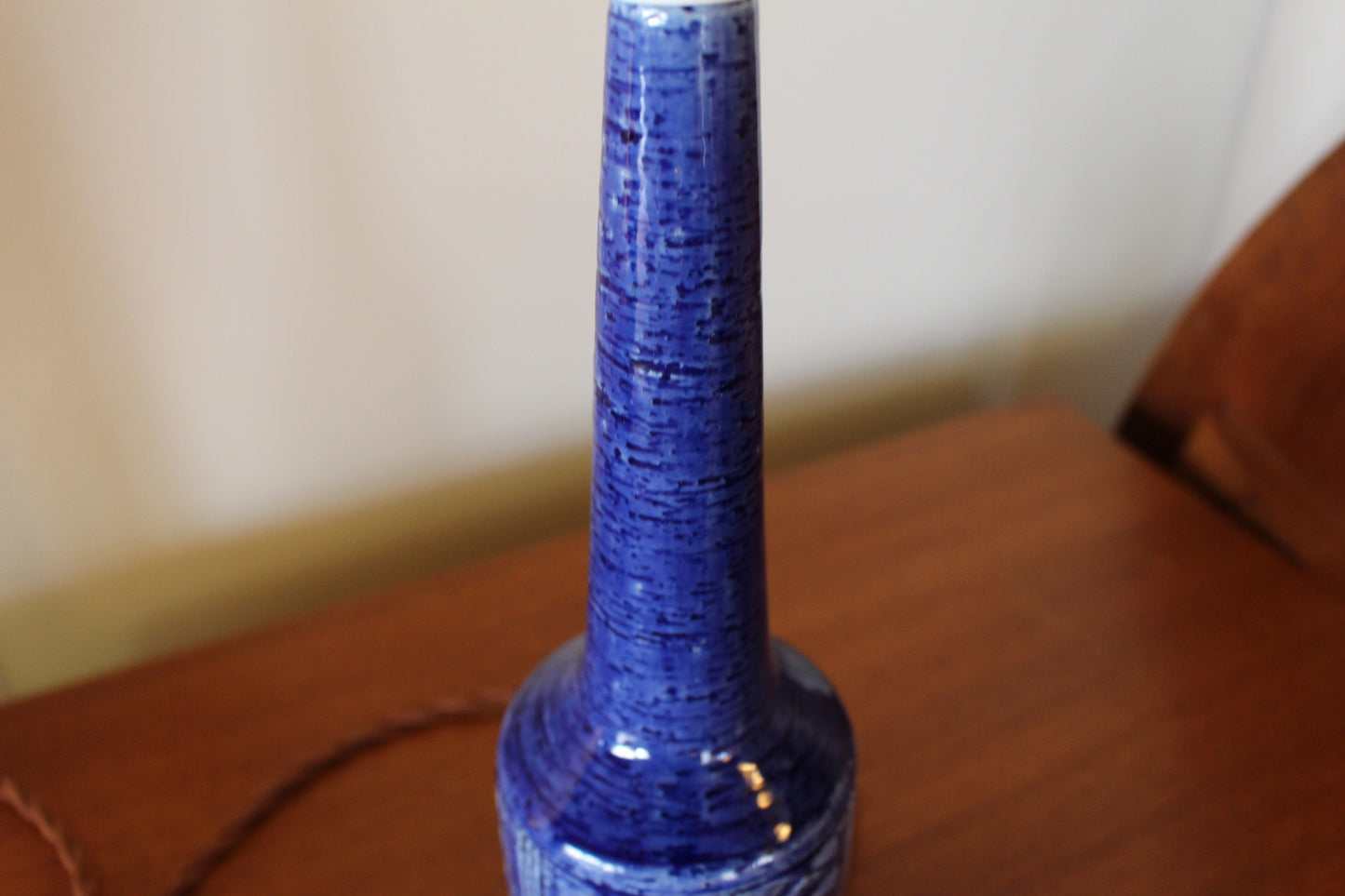 Palshus(パルシュス）ヴィンテージテーブルランプ ブルー