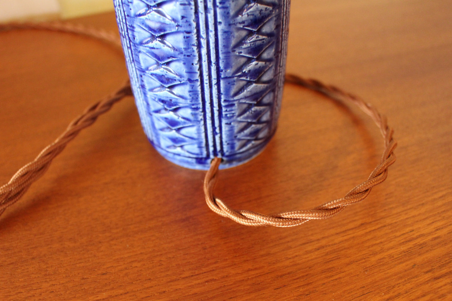 Palshus(パルシュス）ヴィンテージテーブルランプ ブルー