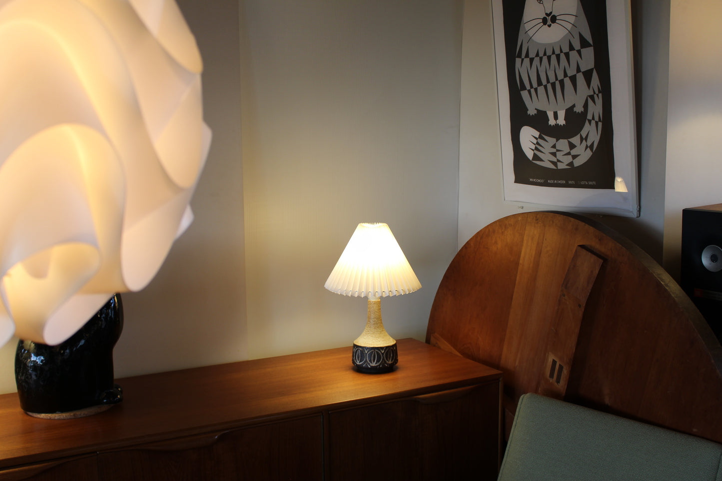 Løvemose（ロウエモーズ）ヴィンテージテーブルランプ