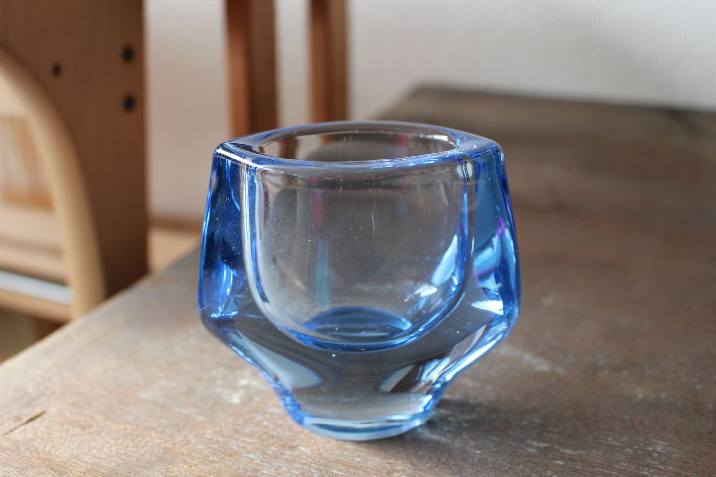 Holmgaard(ホルムガード)　フラワーベース・花瓶　 ブルー