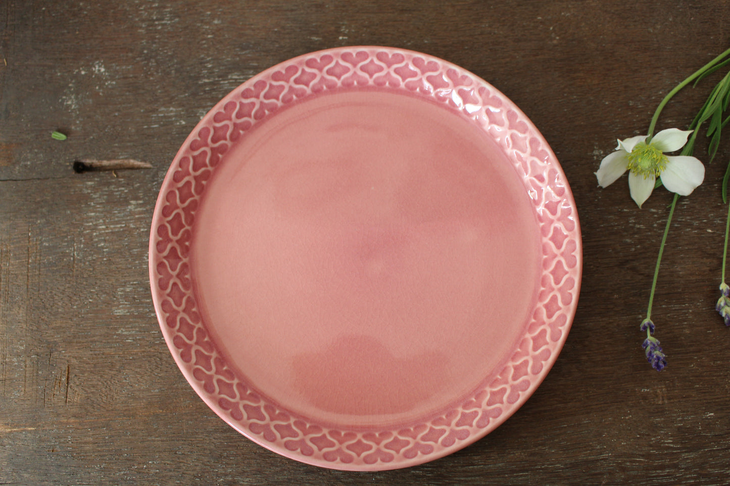 クイストゴー Cordial Palet（コーディアル パレット）ピンク ケーキプレート①