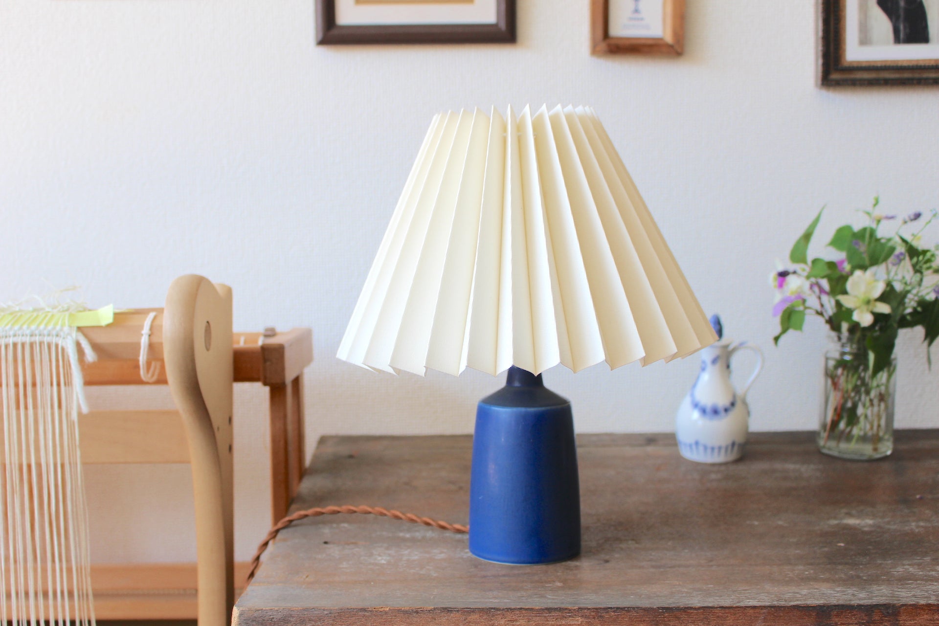 Palshus(パルシュス）ヴィンテージテーブルランプ Sサイズ ブルー – Imaya